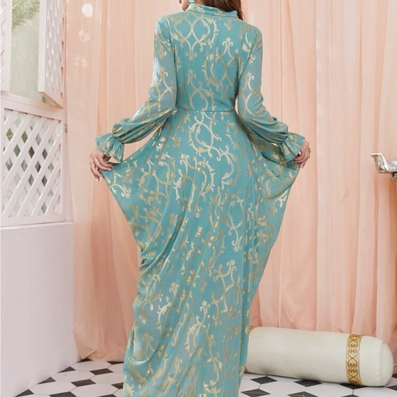 Split Hem Indian Dress - Picture 2 of 2